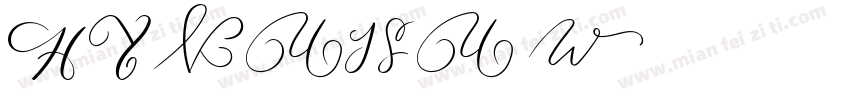 HYKUISU W字体转换